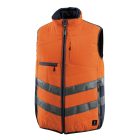 15565-249-14010 Mascot Grimsby bélelt láthatósági mellény Class 1 - high-vis narancs/sötét navy