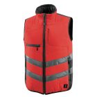 15565-249-22218 Mascot Grimsby bélelt láthatósági mellény Class 1 - high-vis piros/sötét antracit