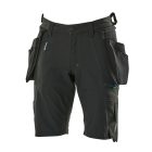 17149-311-09 Mascot rövidnadrág lecsatolható lengőzsebekkel - fekete